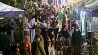 Kampung Ramadan tersebut digelar untuk memeriahkan bulan suci Ramadan 1443 H sekaligus memperingati Harlah GP Ansor.