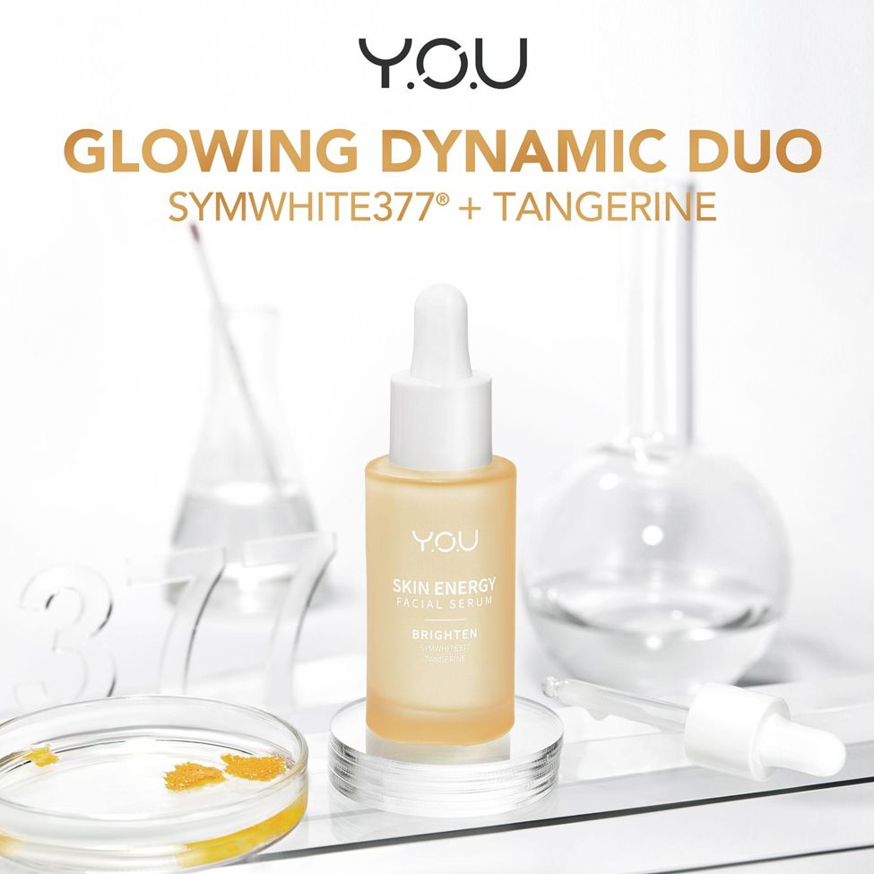 Serum pencerah wajah Y.O.U Beauty.