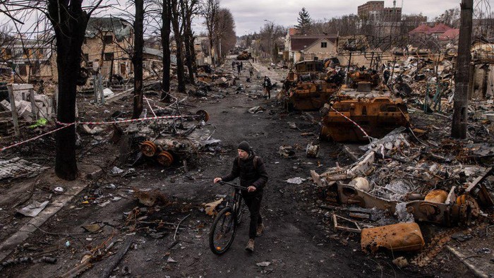 Taktik Rusia bantah kekejaman terhadap warga sipil Ukraina: Ini dilakukan profesional, mungkin oleh Inggris
