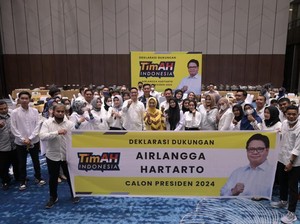 TimAH Deklarasikan Dukungan Airlangga Capres 2024