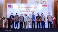 Kombes Polisi Andri Sudarmadi, SIK, MH, Kasubdit Tipideksus Bareskrim Polri yang secara langsung menerima penghargaan itu dari pihak Alam Destini SDN BHD menyatakan terima kasih atas penghargaan dari pihak Malaysia ini.