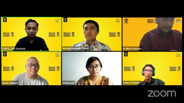 Forum Diskusi Salemba 80 (capture YouTube)
