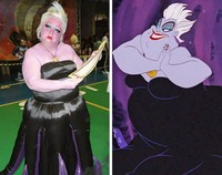 fotoinet Kreatif! Nenek 50 Tahun Cospla Karakter Film Wanita Tua