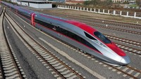 Dikutip dari situs resmi Kereta Cepat Indonesia China (KCIC), Kereta Cepat Jakarta-Bandung akan menggunakan kereta cepat generasi terbaru, CR400AF. Ini merupakan hasil pengembangan tipe CRH380A oleh CRRC Qingdao Sifang. (Foto: Instagram @keretacepat_id)
