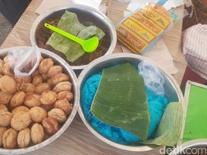 Ketan Biru dan Kue Coro, Jajanan Manis-Gurih Khas Semarang Saat Ramadan