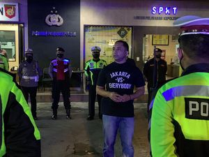Kopdar Geng Motor Jombang Dibubarkan Polisi Cegah Anarki di Jalanan