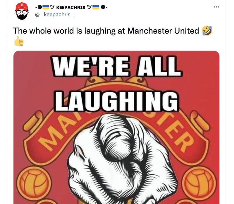 Meme Everton vs Manchester United