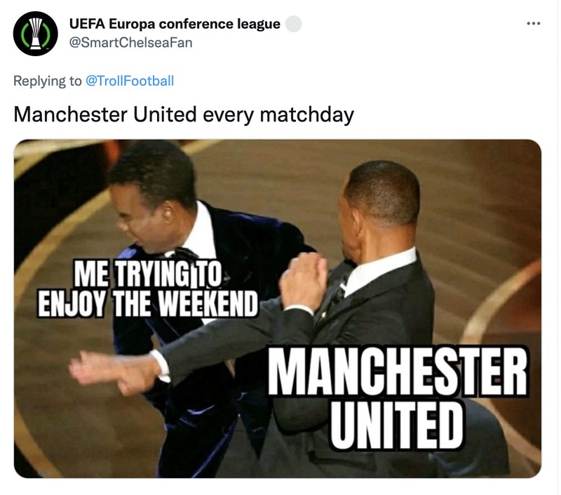 Meme Everton vs Manchester United