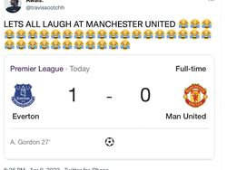 Keok Lawan Everton, Manchester United Jadi Ledekan Netizen