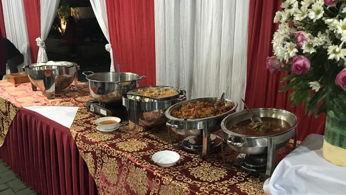 Menu Bukber PDIP Tanpa Takjil Gorengan (Firda-detikcom)