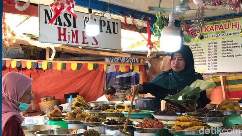 Nasi kapau yang kian populer.