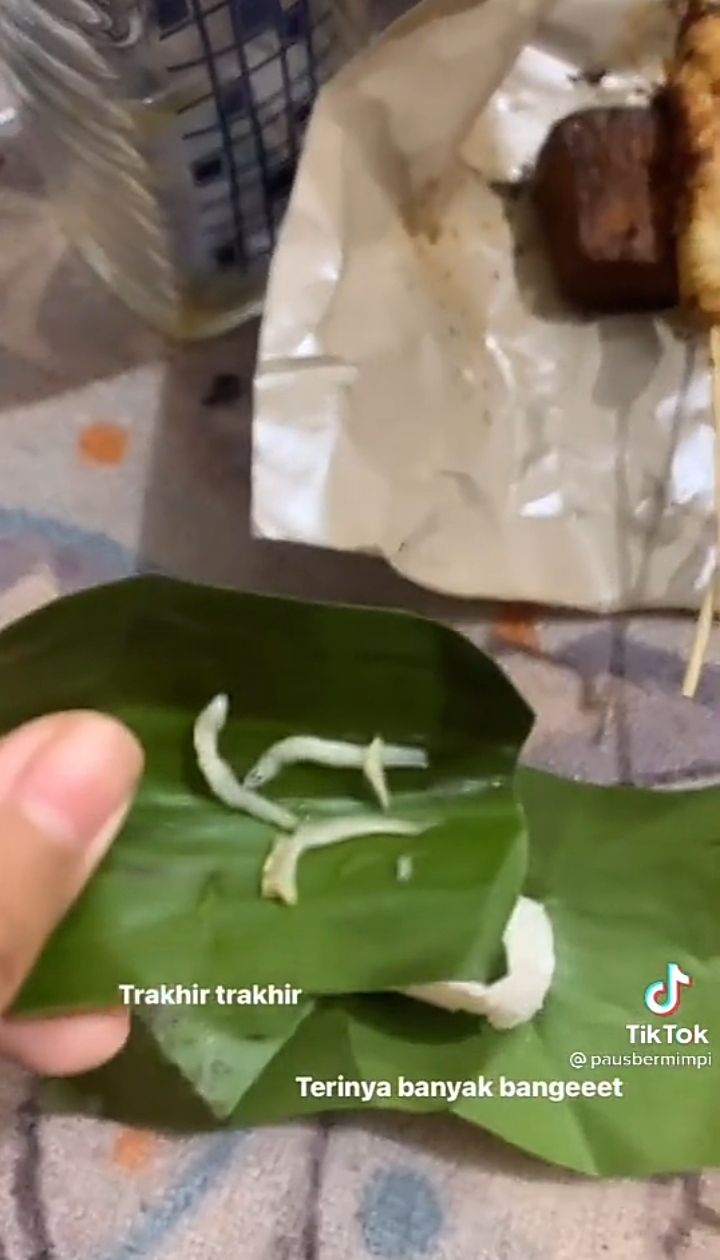 Zonk! Beli Nasi Kucing, Netizen Ini Dapat Nasi dan Lauk 'Seupil'