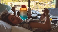Ruang perawatan Nikita Willy juga memperlihatkan pemandangan yang indah. Foto: Instagram @nikitawillyofficial94