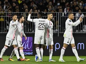 PSG Vs Clermont: Mbappe 3 Gol, Neymar 3 Gol, Messi 3 Assist