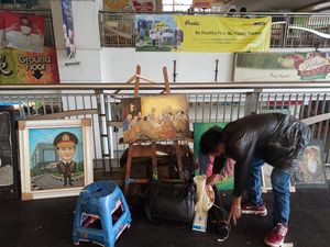 Skill Autodidak, Karya Pelukis Jalanan Bisa Dihargai Rp 100 Juta