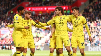 Pesta Gol Chelsea di Kandang Southampton