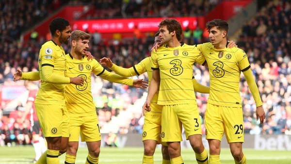 Pesta Gol Chelsea di Kandang Southampton