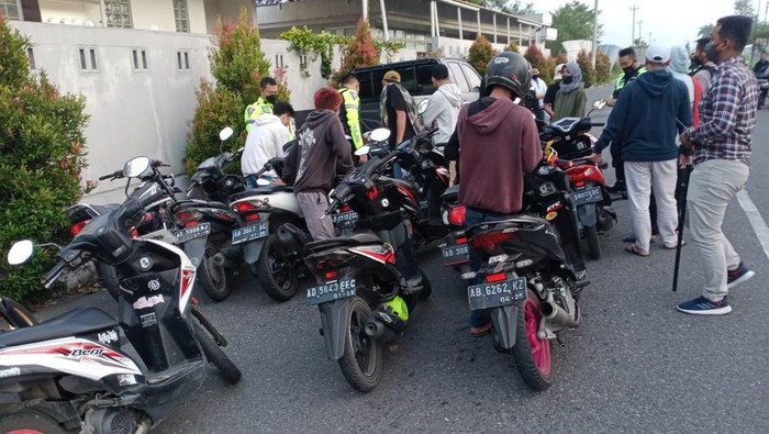 Polisi sita 175 motor dari arena balap liar di Klaten