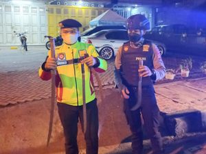Diduga Akan Tawuran-Bawa Sajam, 3 Remaja di Purwakarta Diamankan Polisi