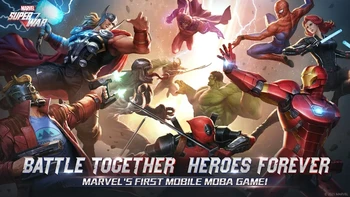 Seakan tidak ingin ketinggalan trend, melalui NetEase Games, mereka menawarkan game MOBA bertajuk Marvel Super War. Tepat sekali, hero di dalamnya terinspirasi dari karakter Marvel Universe. Foto: (Google Play Store).