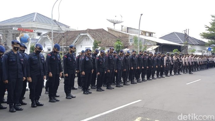 650 personel diturunkan untuk mengawal aksi demo mahasiswa 11 April 2022