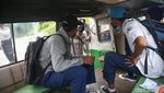 Antisipasi Demo, Polisi Lakukan Penyekatan di Daan Mogot