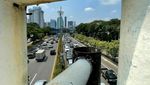 Begini Lalin Tol Depan Gedung DPR Jelang Demo BEM SI