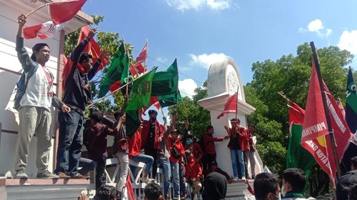 Demo 11 April di NTB