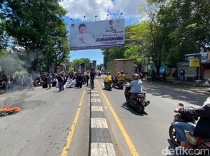 Demo Tolak Kenaikan Harga BBM di Makassar Hari Ini, Berikut Titik Aksinya