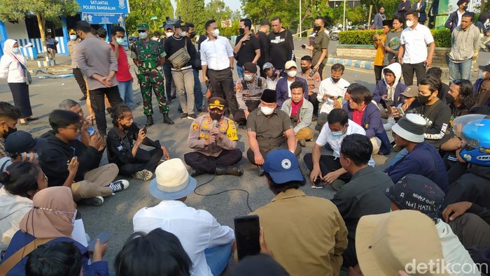 Demo mahasiswa di Bangkalan