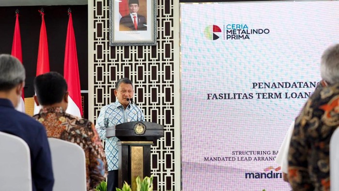 Pemerintah dan perbankan Indonesia mendukung penuh investasi pabrik pengolahan (smelter) nikel yang dibangun oleh PT Ceria Nugraha Indotama Group (CNI Group) melalui anak usahanya PT Ceria Metalindo Prima (CMP).