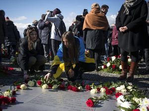 Peringatan 77 Tahun Pembebasan Kamp Konsentrasi Nazi Buchenwald