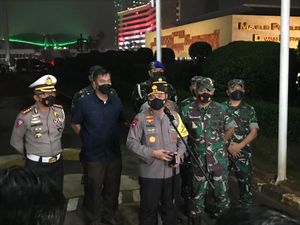 Polisi Pastikan Situasi di Depan DPR dan Kawasan Monas Terkendali