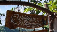 Sedang banyak pembangunan untuk menunjang destinasi curug ini