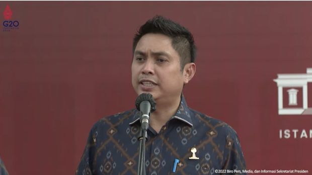 Keterangan Pers Ketua Umum Hipmi, Istana Kepresidenan Jakarta, 11 April 2022. (Tangkapan Layar Youtube Sekretariat Presiden)