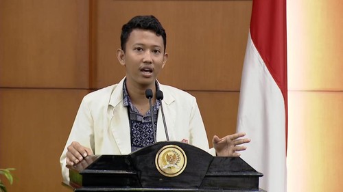 Ketua Presidium Pimpinan Pusat KMHDI I Putu Yoga Saputra (KMHDI)