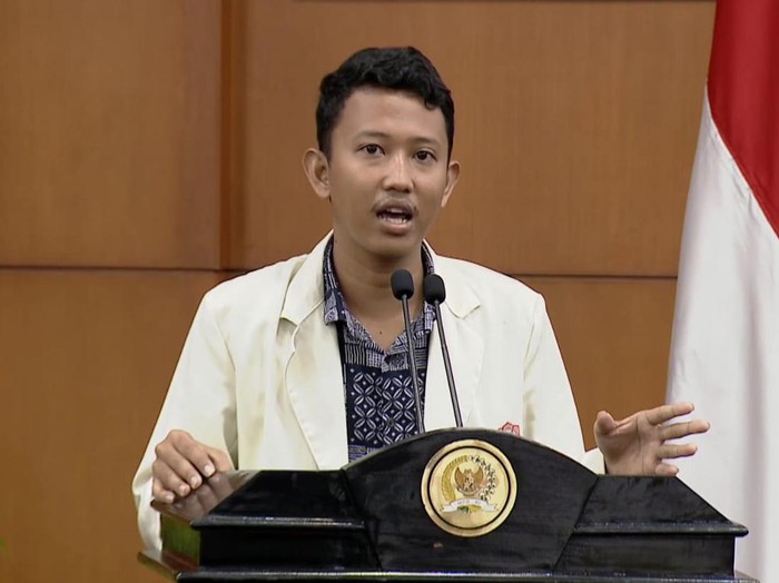 Ketua Presidium Pimpinan Pusat KMHDI I Putu Yoga Saputra (KMHDI)