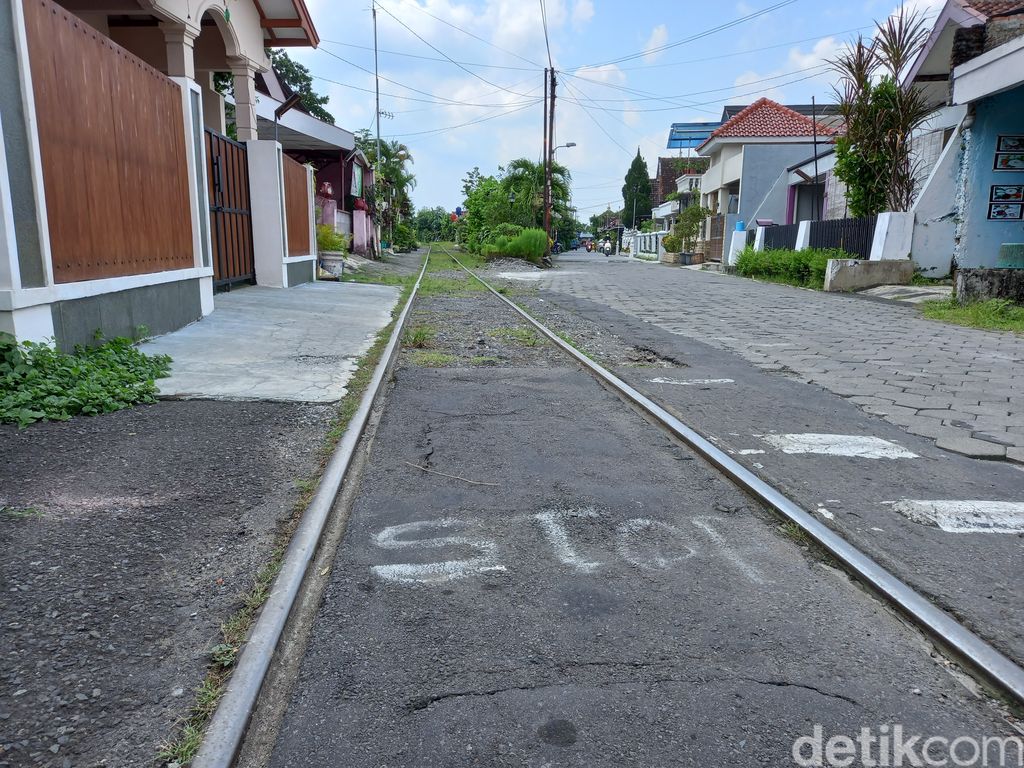 Lokasi permukiman di Jogja yang dilintasi kereta api