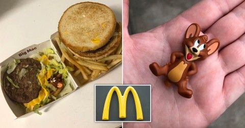 Mainan di Dalam Burger
