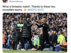 Pertarungan City Lawan Liverpool Bikin Melongo