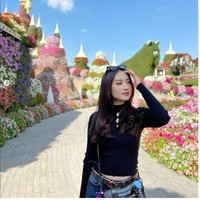 Aku nggak bisa nggak makan nasi, jadi pagi aku paling makan buah, smoothies. Siang makan dua sendok nasi, kata mantan kekasih Verrell Bramasta itu. Foto: Instagram