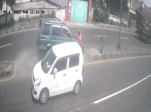 Penabrak Pak Ogah di Mojokerto Jadi Tersangka