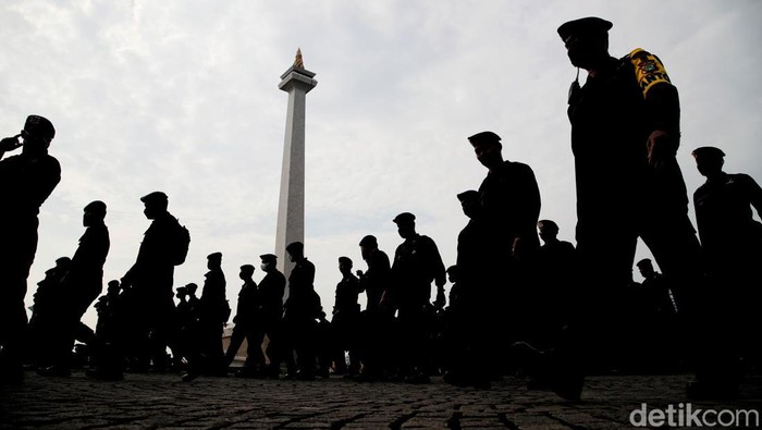 Ribuan Pasukan Keamanan Bersiaga untuk Menjaga Ketertiban Aksi May Day di Jakarta