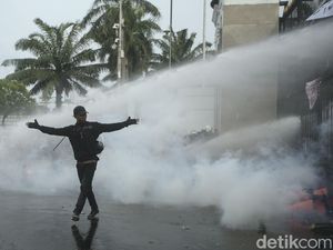 Polri Dalami Keterlibatan Kelompok Anarko Susupi Demo 11 April