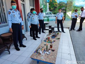 Rutan Napi Ponorogo Digeledah, Petugas Temukan Benda-benda Ini