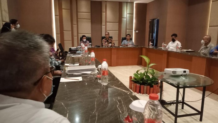 Pertemuan pengusaha dengan Dewan Komisaris KIMA Makassar