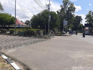 Kawal Massa Demo 11 April di Kendari, 500 Personel Polisi Diterjunkan