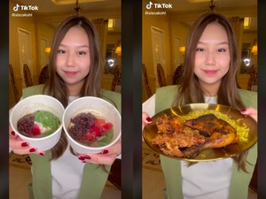 Sisca Kohl Cicip Kuliner Ramadan, Ada Nasi Kebuli dan Ketupat Wagyu