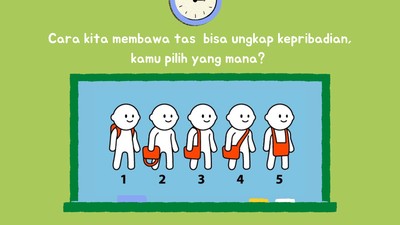 Cara Kamu Memakai Tas Bisa Menunjukkan Kepribadian, Kamu yang Mana?