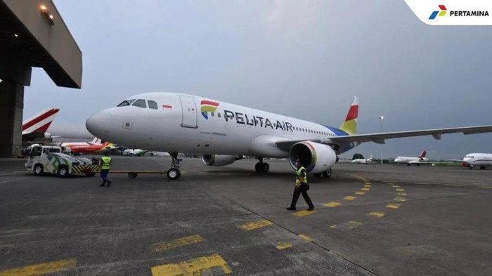 Airbus 320 milik Pelita Air